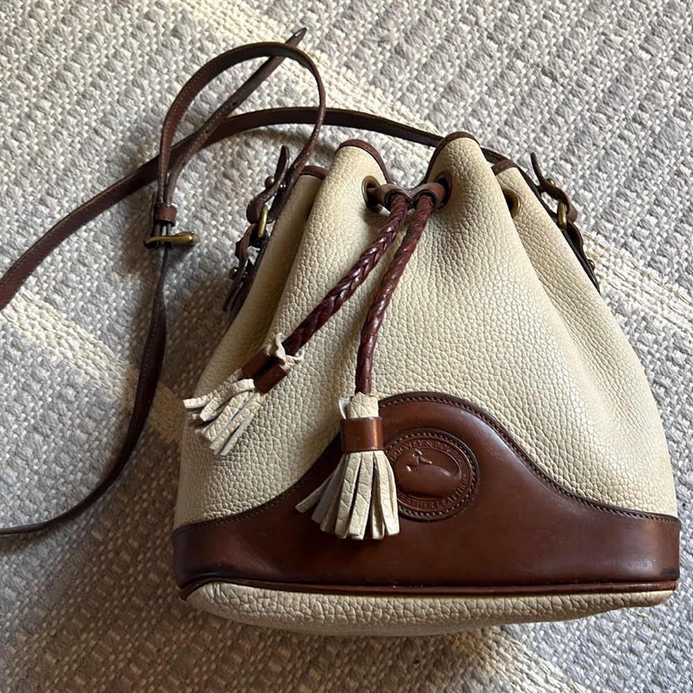 Vintage Dooney and Bourke bucket bag small
